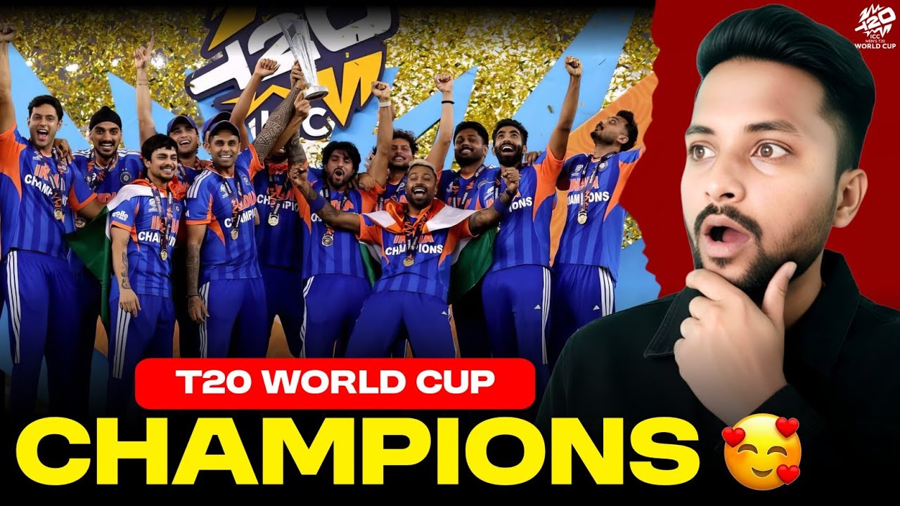 THE WAIT IS OVER! INDIA WIN T20 WORLD CUP 2026 🏆🇮🇳 | IND vs NZ T20 WC FINAL