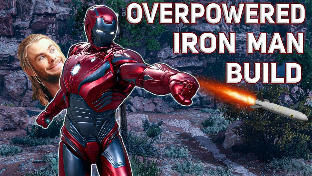 Overpowered Iron Man Build | The Missile Machine | Marvel Avengers