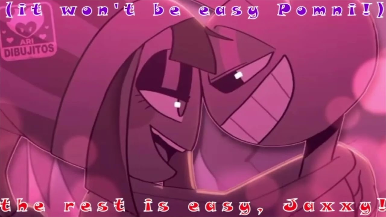 Jax and Pomni singing Easy from Hazbin Hotel?! (Cover)