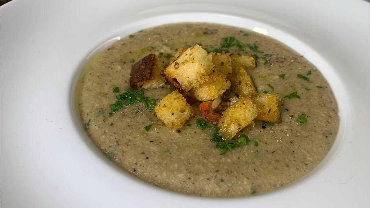 Vellutata di Funghi Porcini, ricetta professionale