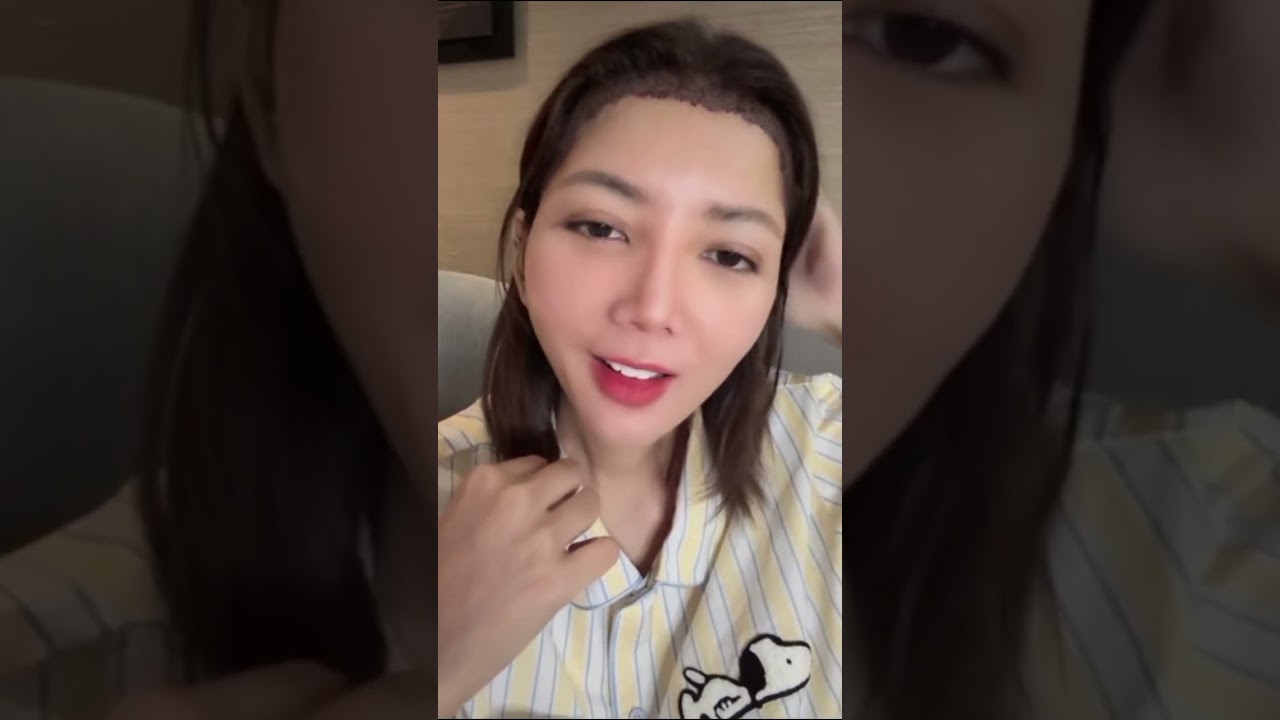 Teh novi malu kepalanya pitak menjelang lebaran