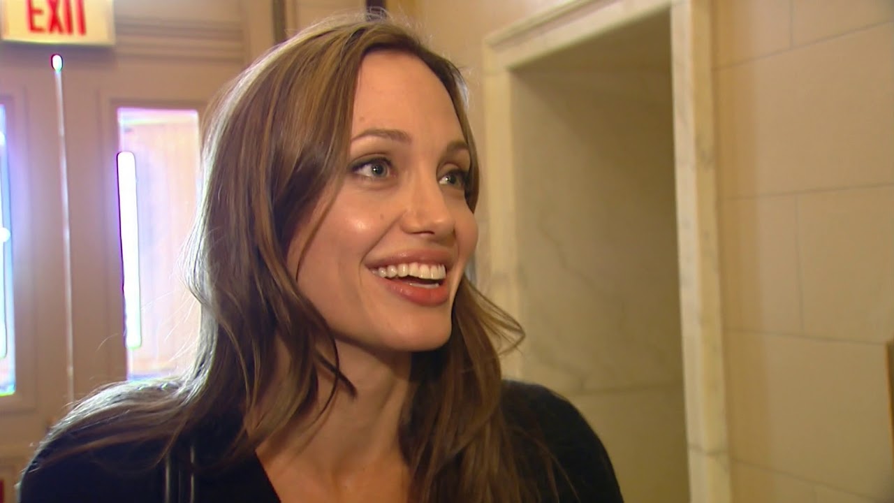 Angelina Jolie Speaks to Nick Spicer of Al Jazeera English at Congress