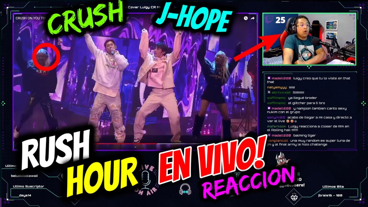 AL FIN LA CANTARON EN VIVO! | J-HOPE y CRUSH - Rush Hour EN VIVO JUNTOS!