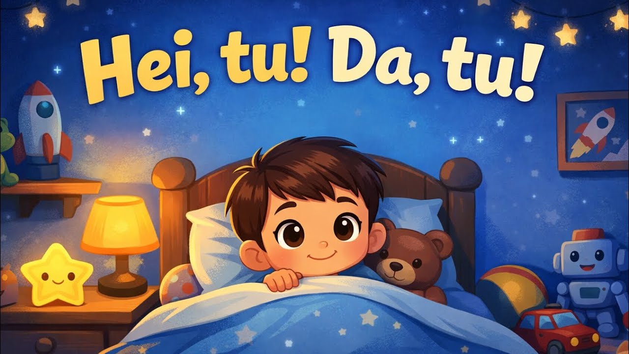 Hei, tu! Da, tu! POVESTE-GHID de somn pentru copii | Teama de ÎNTUNERIC #liniste #somn #sleep 