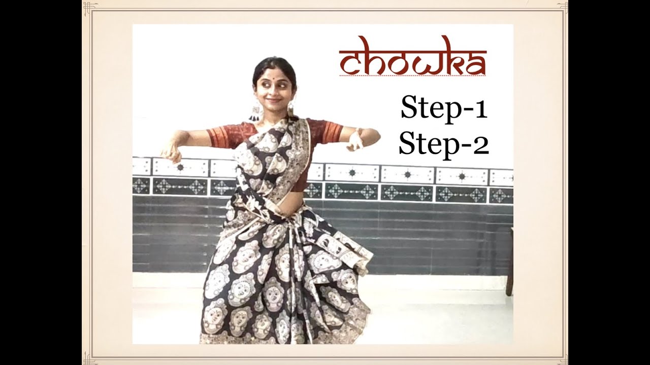 LESSON-7 | CHOWKA - Step 1 & 2 | Odissi Dance Basics | Tulika Tripathy | IIT Bombay #odissi #dance