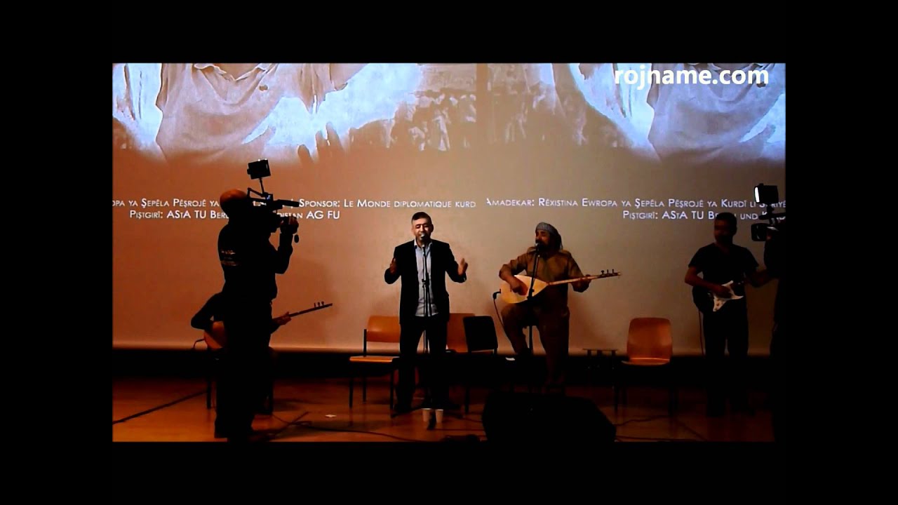 Şivan Perwer û Ciwan Haco li Berlinê (2 famous kurdish stars from Kurdistan singing together)