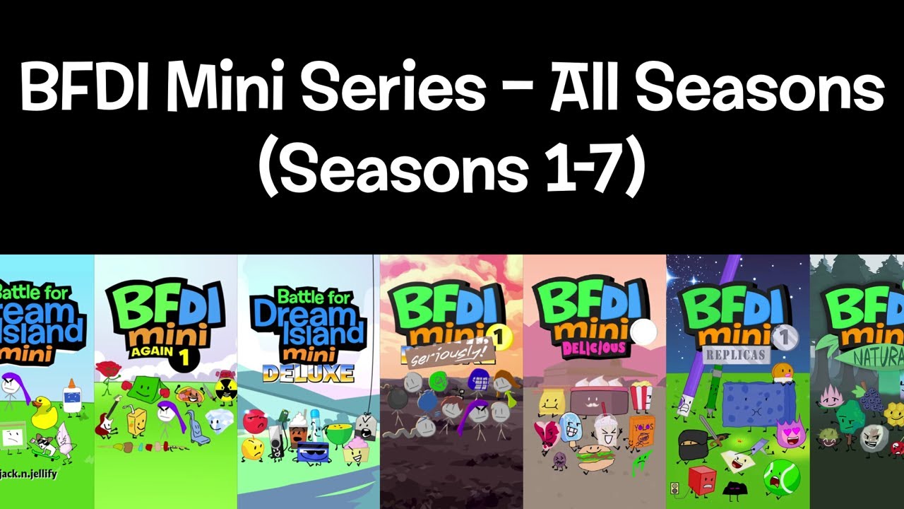 BFDI Mini Series - All Seasons (Seasons 1-7)