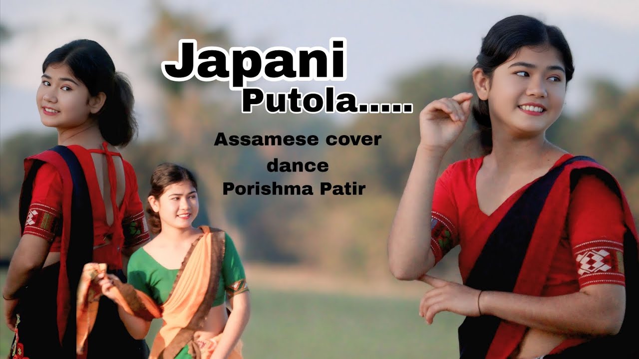 Japani Putola // Assamese cover dance// Porishma Patir....@tarulatapatir5599 