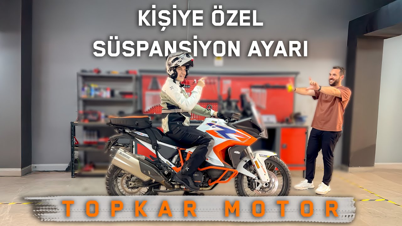 Motosiklette Süspansiyon Ayarı ve Önemi | Topkar Motor ile KTM 'lere ayar yaptık !