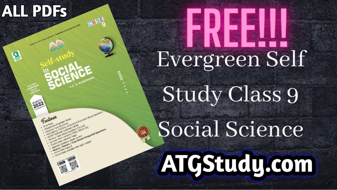 Evergreen Class 9 Science SST FREE Pdf Download | How to download evergreen Self Study Maths, pdfs