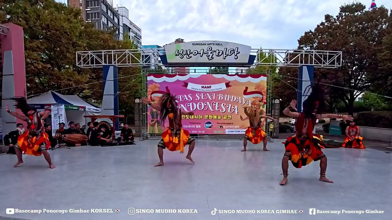 MAMF KE 20 KOREA SELATAN | pentas seni budaya INDONESIA