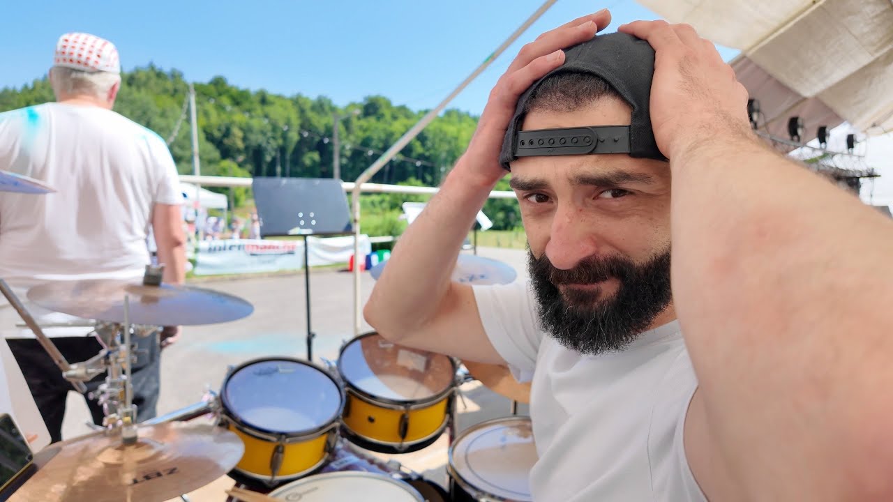 Un batteur à la Color Run de Monthureux-sur-Saône | VLOG