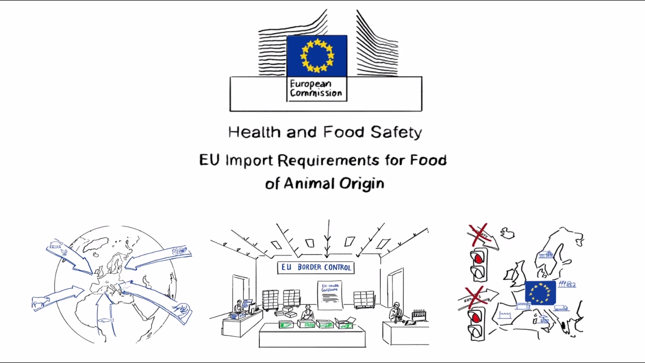 Health and food safety -  EU import requirements for food of animal origin