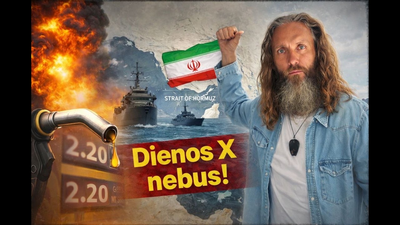 Ar tikrai uždarys Ormuzo sąsiaurį? Kuro kainos 2026: realybė be panikos. Dienos X nebus?