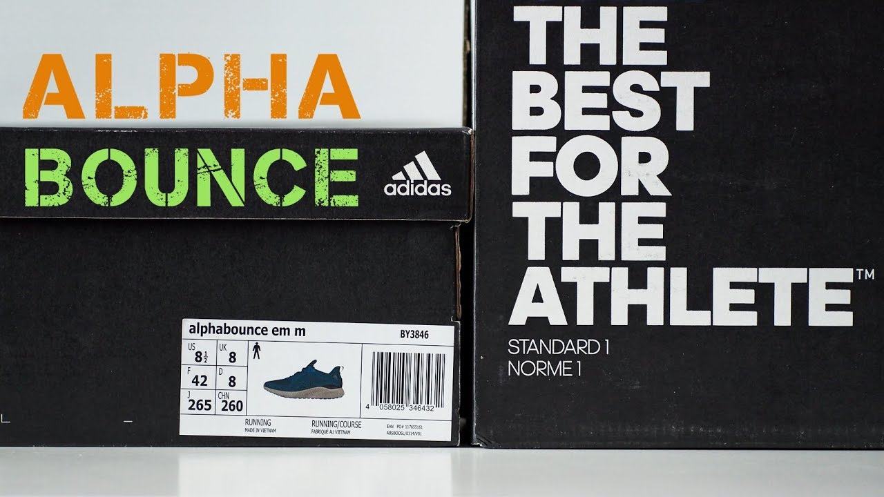 Обзор кроссовок Adidas AlphaBounce EM
