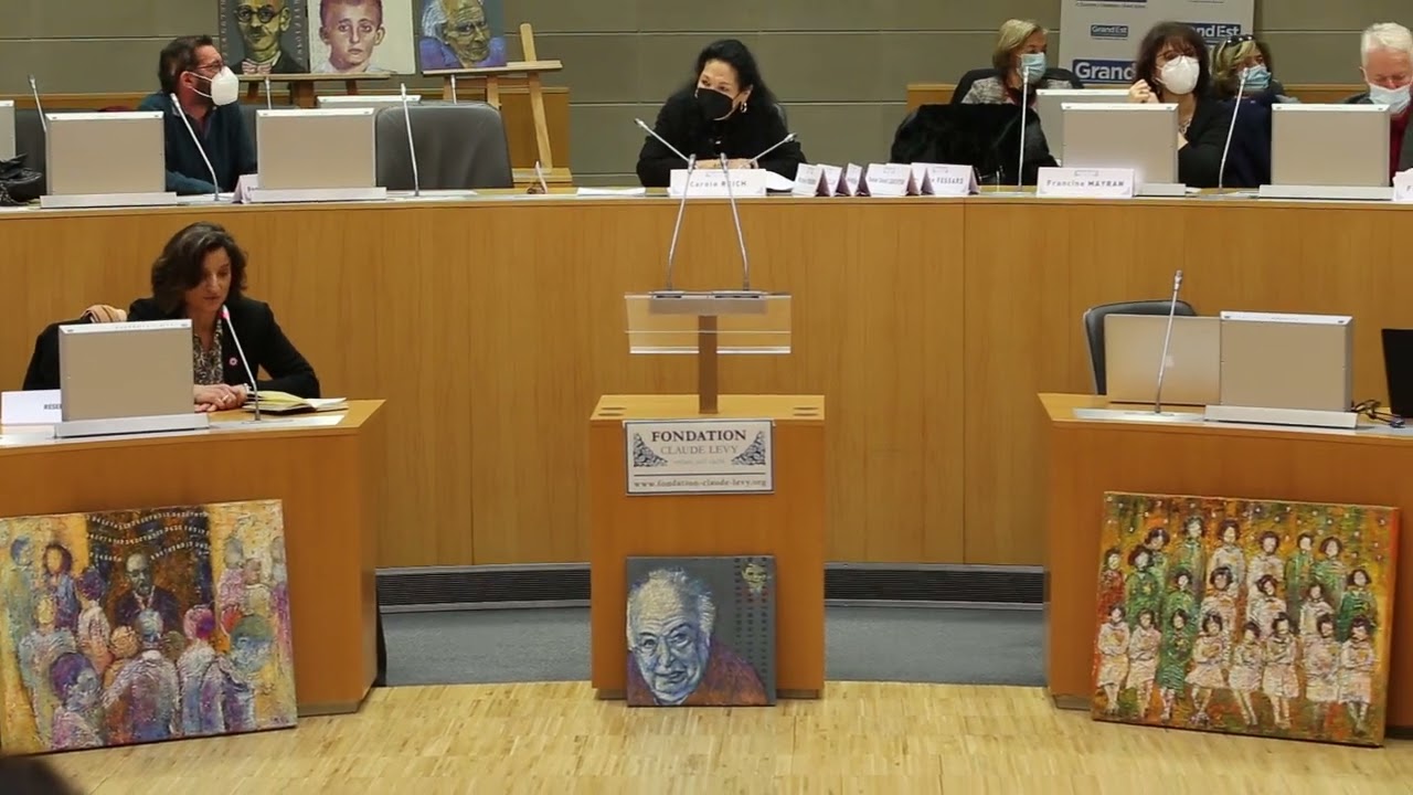 Fondation Claude Levy, enfant juif cach&eacute; - Colloque 2022 - R&eacute;ponse au discours de bienvenue