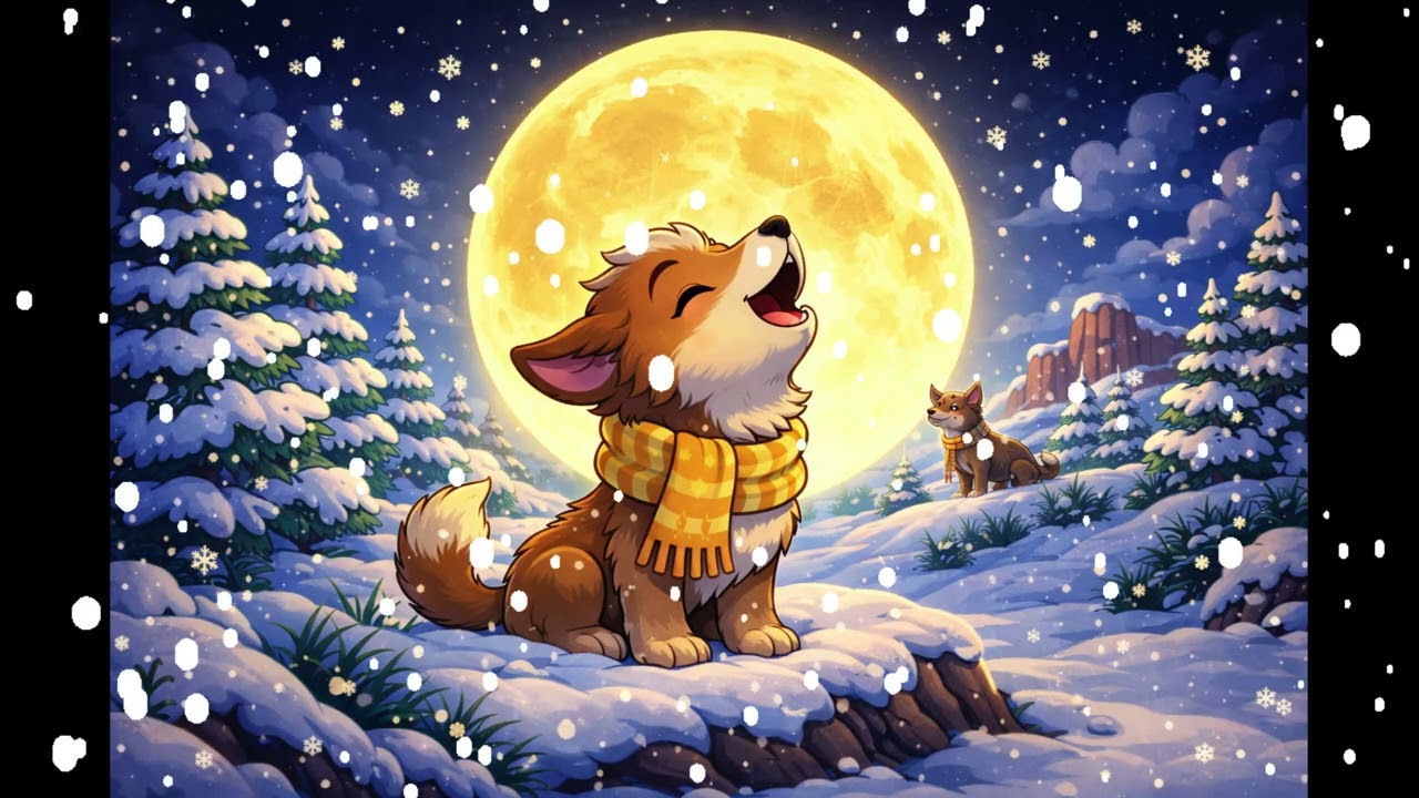 Confianza Amarilla – Canción Infantil Tranquila | Coyote y Luna Amarilla | North Dakota Fairytales