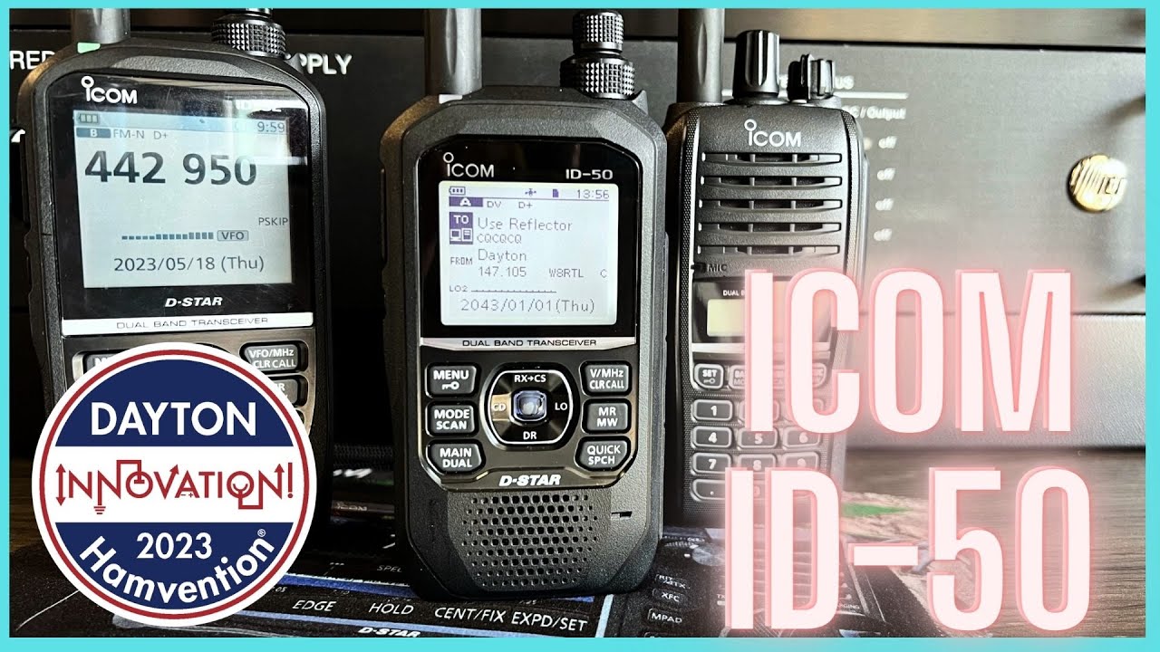 ICOM ID-50 Anouncement!