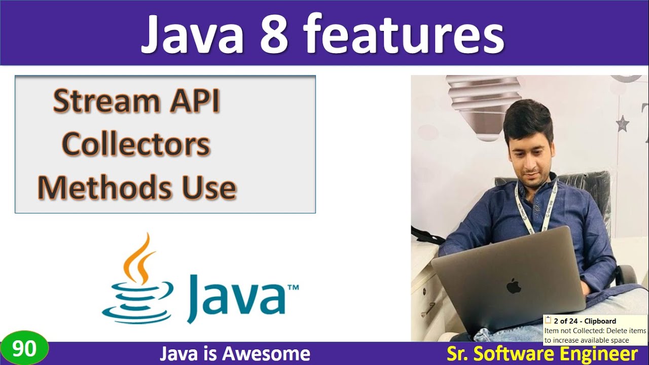 Использование метода класса Stream API Collectors | Возможности Java 8
