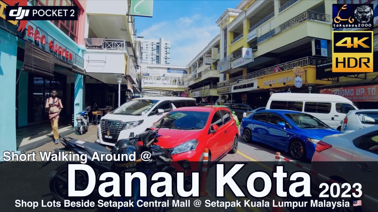 Shop Lots Danau Kota Beside [Setapak Central Mall]@Setapak KL Malaysia Short Walk Around 2023/4K HDR