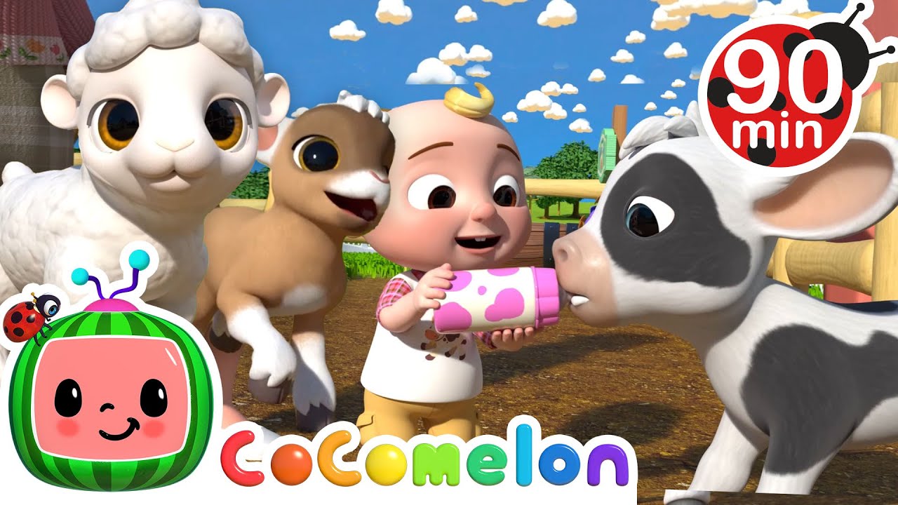 Ol' MacDonald with Cute Baby Animals! | Animals for Kids | Funny Cartoons | Learn about Animals