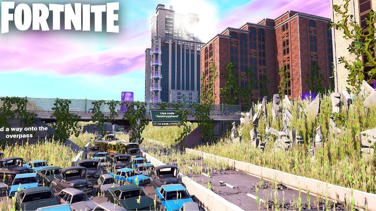 *AMAZING* Post Apocalyptic City Escape in Fortnite Creative