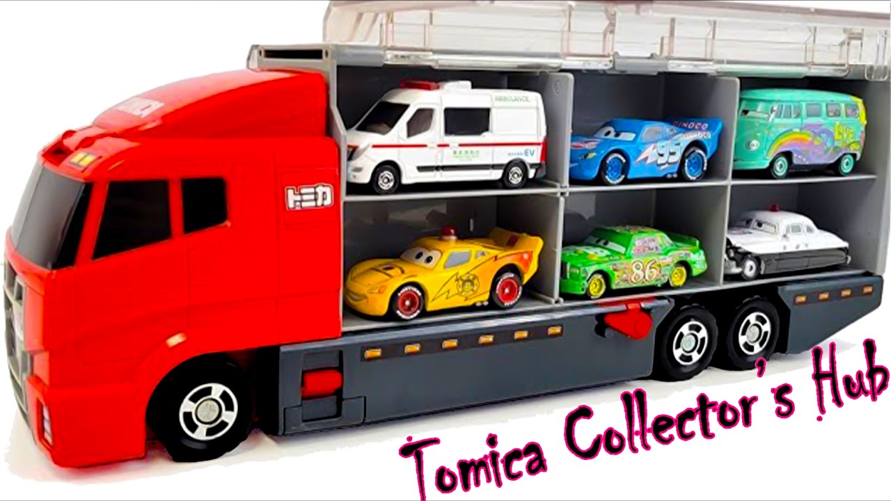 トミカ☆世界の高級な車のミニカーを開封してコンボイへ収納☆ホンダ NSX｜Tomica Worlds Luxury Car minicars opening !