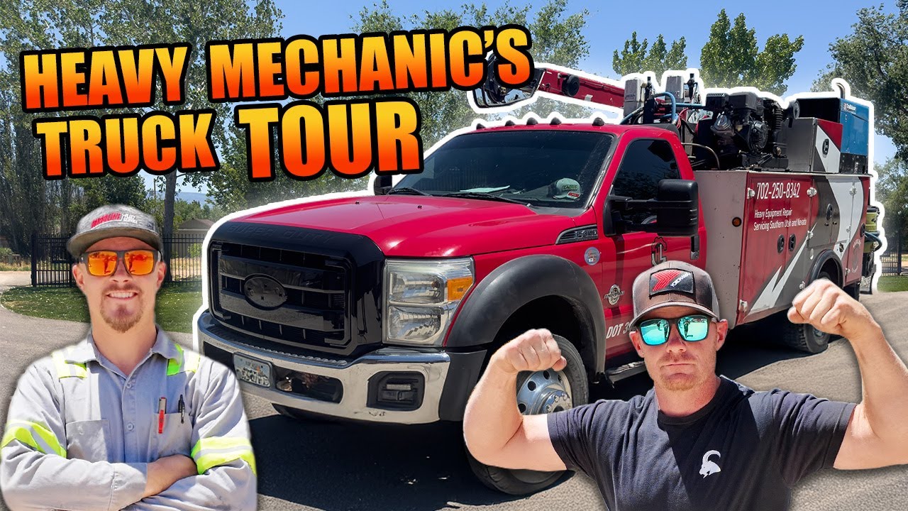 HEAVY EQUIPMENT Service Truck Tour! Owner Operator Mechanics Truck
