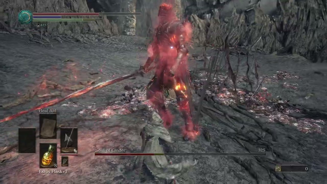 Soul of Cinder FIRST MEET second try [YOU DIED] / DARK SOULS™ III