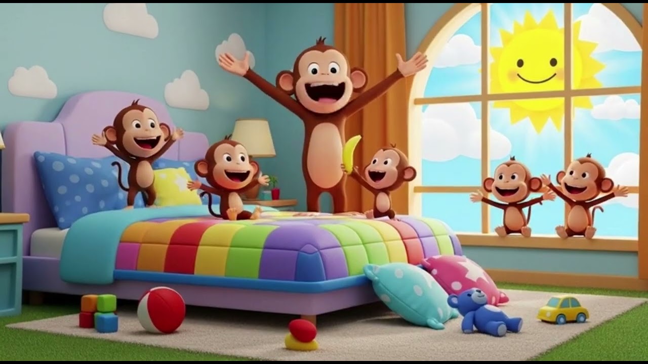 Five Little Monkeys Jumping on the Bed
