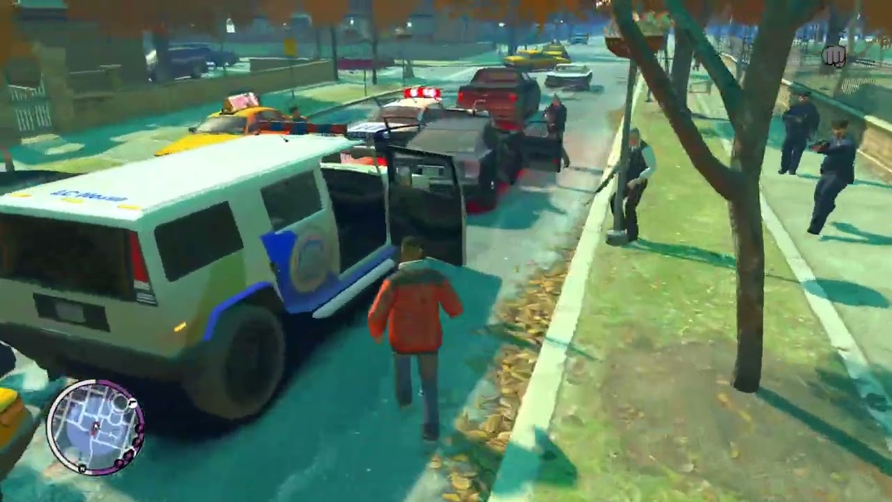 GTA 4 & EFLC (TCE) GAMEPLAY Test 3 - Busted Compilation 3 [HD]