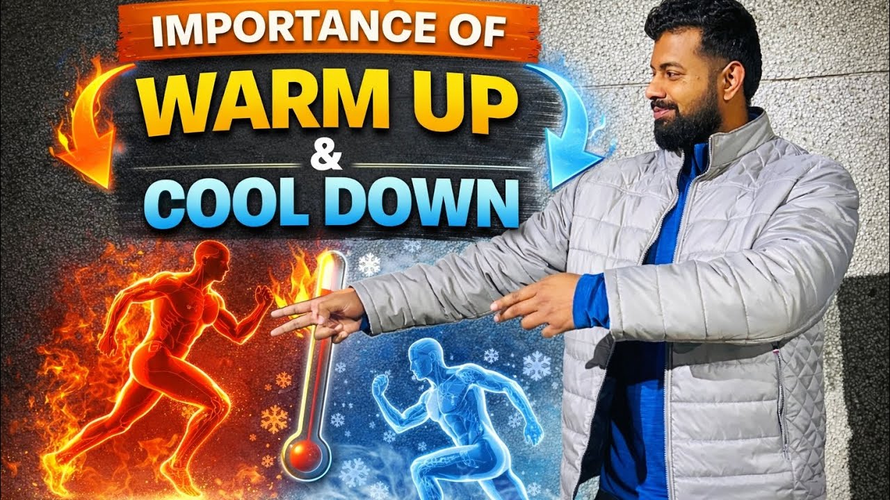 Skip Warm-Up or Cool-Down? Science Explains the Risk.....#viral#gym #workout#healthy#fatloss#fitness
