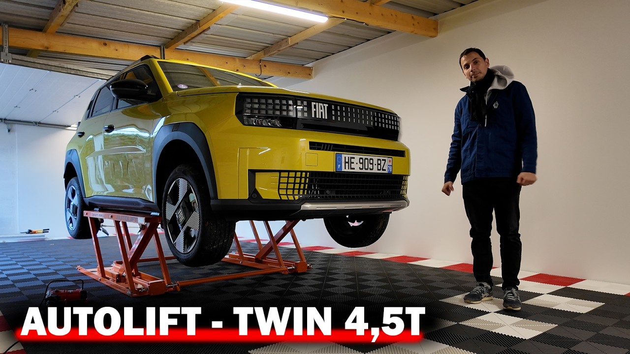 Le MEILLEUR Pont Mobile pour ton Garage ? Essai complet du AUTOLIFT Twin !