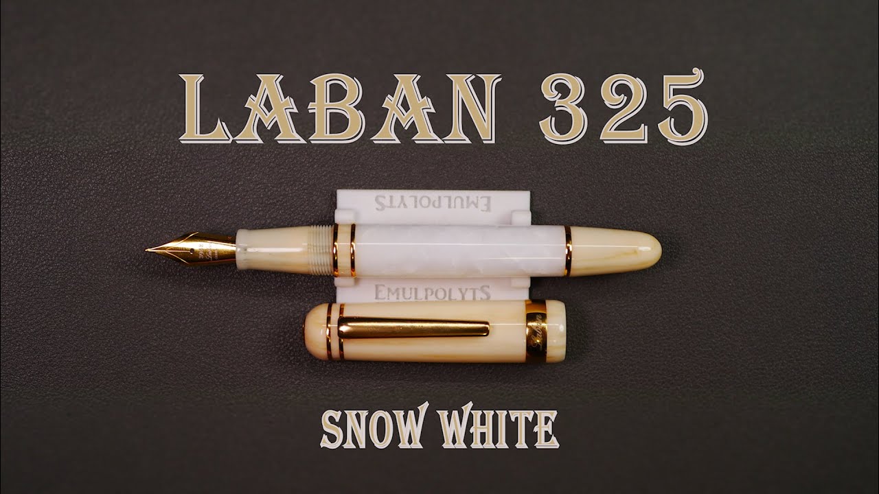 Stylo-plume Laban 325 Snow White : présentation, essai et avis