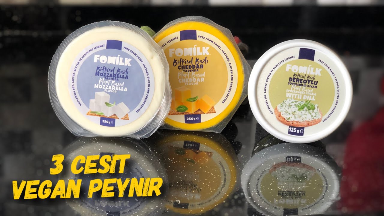 3 ÇEŞİT FOMİLK VEGAN PEYNİR İNCELEMESİ | ERİYEN PEYNİR ARAYANLAR İÇİN ARANAN KAN BULUNDU MU ?
