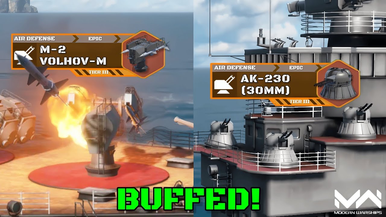 RF Vladivostok (68M-bis-Zif) Air Defenses After Buff Review | Modern Warships Alpha Test