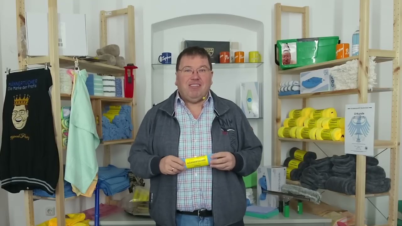 Lappenprinz sagt Hallo: So reinigst du wie ein Profi und sparst Zeit! #männertücher #lappenprinz