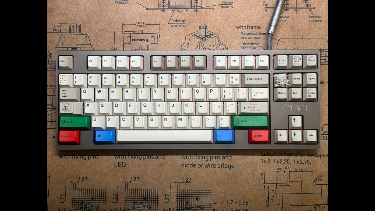Hammerworks FMJ 80 TKL MX Brixies on Full Aluminum with CRP