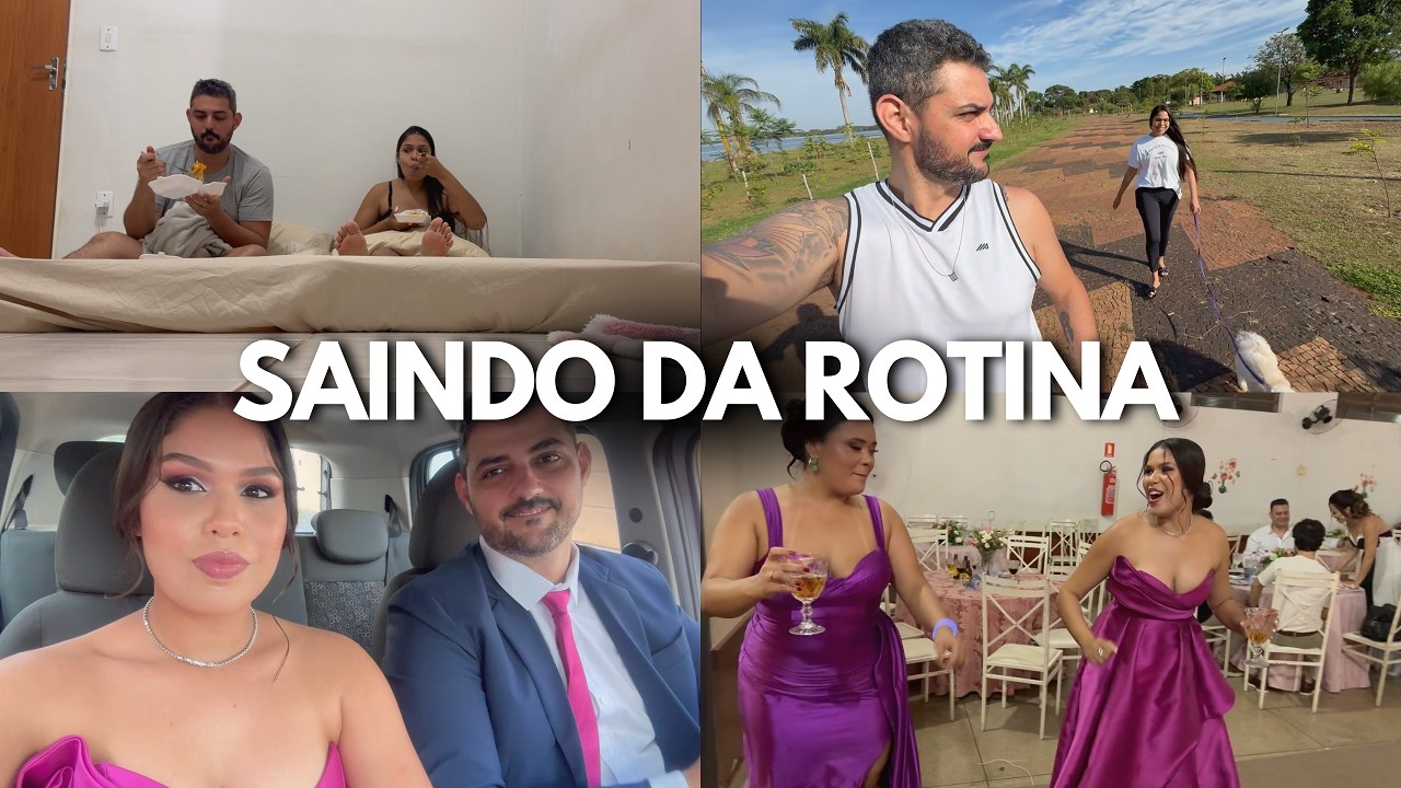 VOLTAMOS PRA NOSSA CIDADE! Sa&iacute;mos da rotina + casamento da nossa amiga