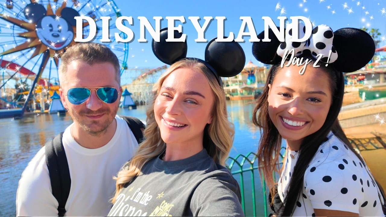 DISNEYLAND CALIFORNIA ADVENTURE VLOG! 🎡 Cars Land, Pixar Pier, San Fransokyo & Downtown Disney!