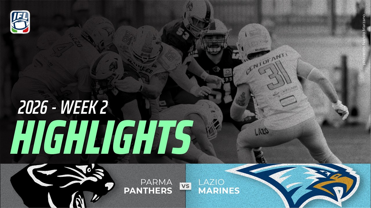 HIGHLIGHTS - Week 2 - Panthers Parma vs Marines Lazio