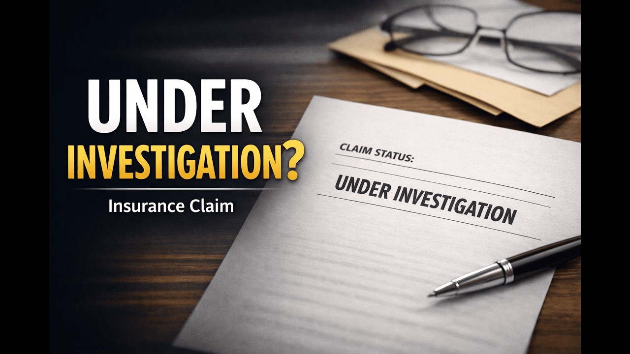 What “Under Investigation” Really Means for Your Insurance Claim