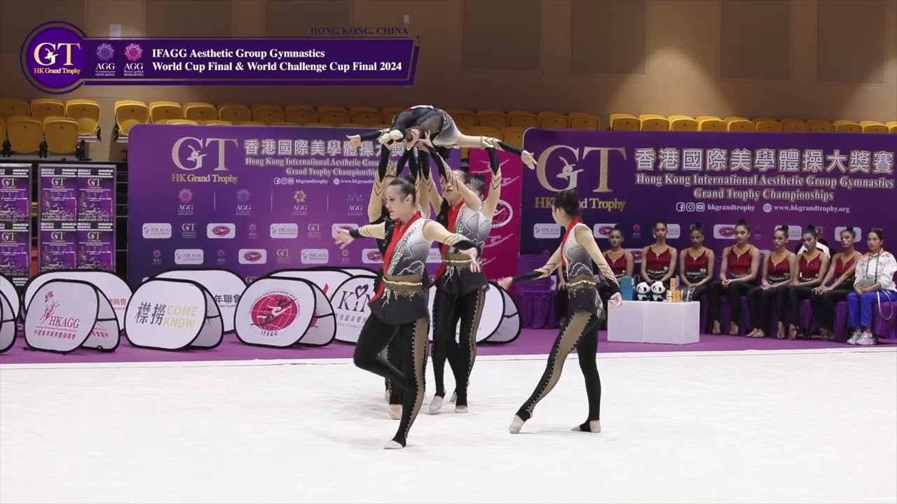 2024 IFAGG Aesthetic Group Gymnastics Asian Championships Champion🏆 ’Japan_JWCPE‘ AGG Team