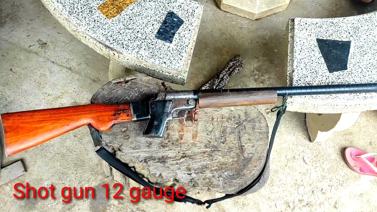 Shotgun 12 gauge homemade #hunting #gun