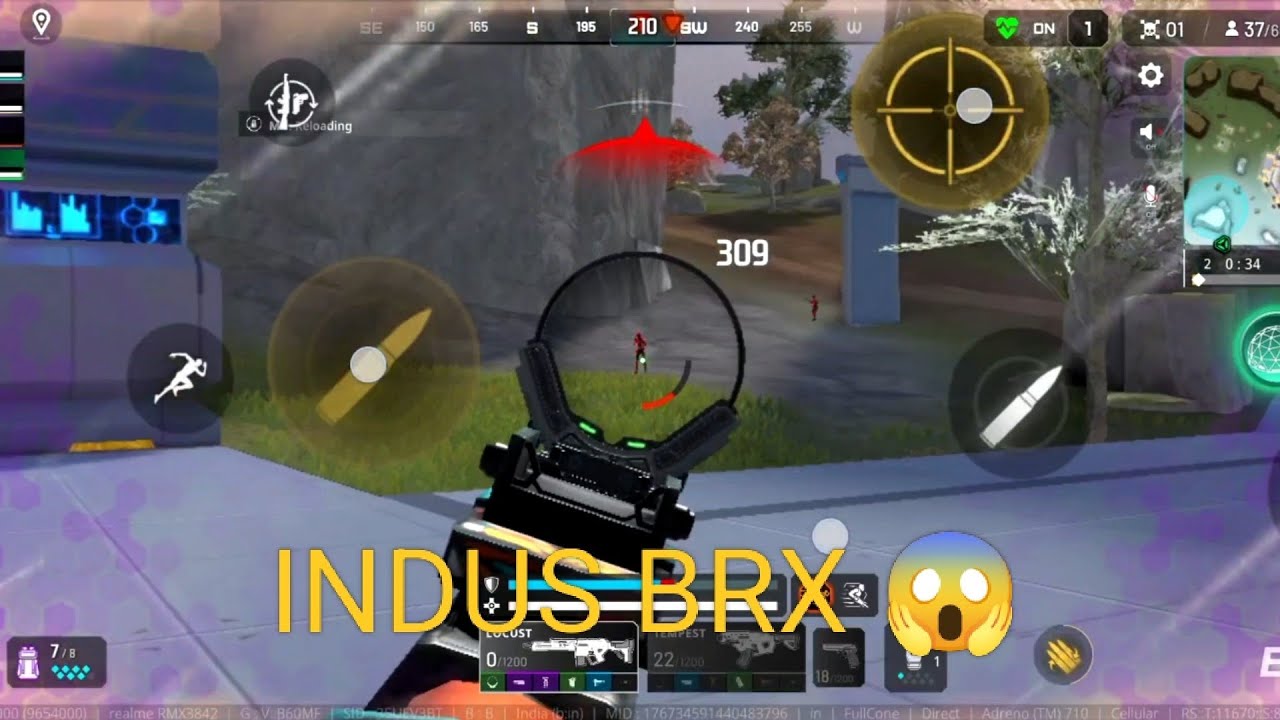 INDUS BRX OP Fight 😂😱 . NEXT Level GAMEPLAY 🎯💯. 
