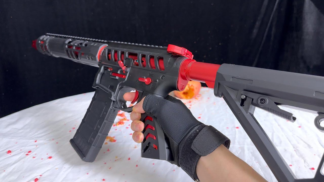 Unboxing the Ultimate Red F1 Gel Blaster