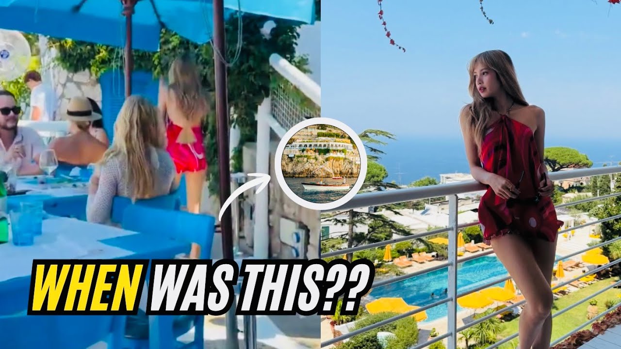 Lisa BLACKPINK Secret Capri Vacation Photos Finally Revealed and Fans Can’t Stop Talking!