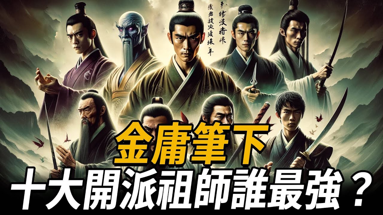 金庸筆下十大開派祖師，開創金剛門的火工頭陀上榜，逍遙祖師僅排第二，第一名竟是他！【浪客行】