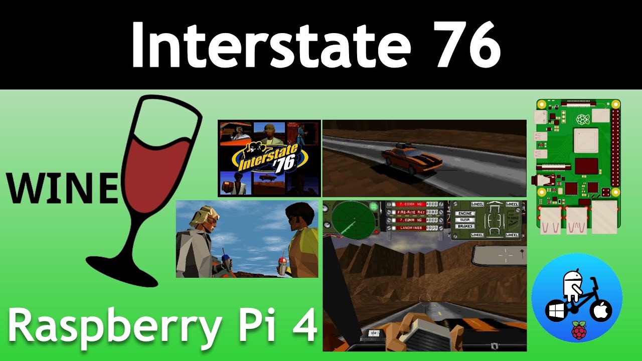 Межштатная трасса 76. Самая крутая игра на Pi.