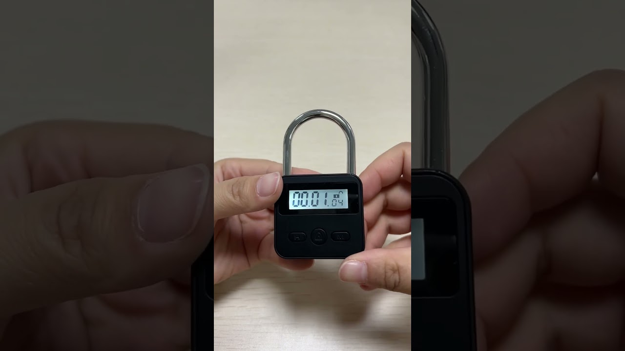 Timed padlocks help you form good habits#factory #smartlock #padlock #timing #phone #manger #lock